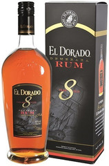El Dorado Rum 8 YO 70cl, 40%, dárkové balení