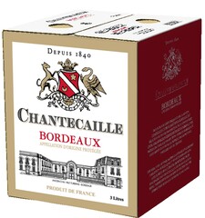 Bordeaux Chantecaille Rouge AOP, 3L BiB