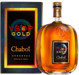 Armagnac Chabot VSOP Gold 70cl, 40%, dárkové balení